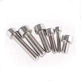 Suleve,M5SH7,50Pcs,Stainless,Steel,Socket,Screw,Washer