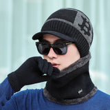 Men's,Scarf,Gloves,Windproof,Thickening,Scarf