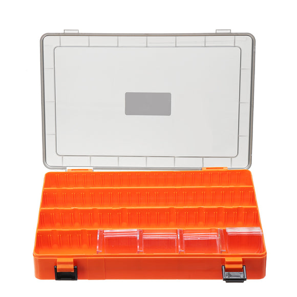 26x17x4cm,Plastic,Double,Sided,Fishing,Accessories,Minnow,Fishing,Tackle,Container