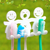 Smiling,Toothbrush,Holder