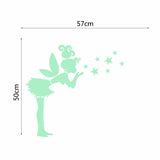 Honana,57x70cm,Fluorescent,Angel,Stars,Sticker