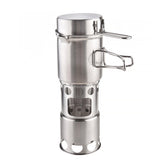 Camping,Stove,Portable,Burning,Furnace,Picnic,Portable,Stainless,Steel,Cookware