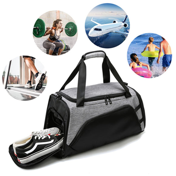 Large,Capacity,Sports,Shoes,Compartment,Travel,Handbag,Shoulder,Fitness