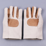 KALOAD,Double,Layer,Canvas,Welding,Gloves,Wearproof,Security,Labor,Protection,Gloves,Fitness