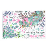 Flower,Leaves,Branch,Sticker,Decorations,Removable,Decal