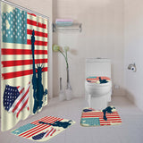 American,Bathroom,Shower,Curtain,Toilet,Cover
