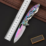 195mm,Stainless,Steel,Folding,Knife,Outdoor,Hiking,Survival,Tools,Pocket,Knife