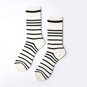 Cotton,Stripe,Patchwork,Ankle,Socks,Outdoor,Sport,Sneaker,Slippers