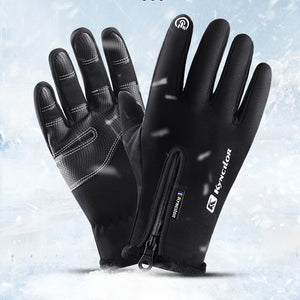 Unisex,Fleece,Screen,Touchable,Winter,Outdoor,Waterproof,Cycling,Riding,Gloves