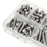 Suleve,M4SH1,Stainless,Steel,Socket,Screws,Bolts,Assortment,250Pcs