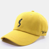 Cotton,Embroidery,Alphabet,Printing,Solid,Color,Curve,Outdoor,Visor,Adjustable,Baseball