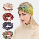 Women,Cross,Headdress,Elastic,Outdoor,Sport,Headband