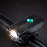 0112#,350LM,Large,Floodlight,4Modes,Rechargeable,Headlight,Poratble,Waterproof,Riding,Bicycle,Light
