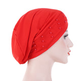 Womens,Elastic,Polyester,Earmuffs,Chemo,Cross,Breathable,Turban