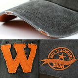 Unisex,Letter,Embroidery,Denim,Washed,Baseball,Vintage,Adjustable,Snapback