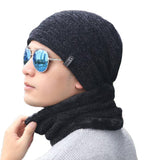 Men's,Thickening,Earmuffs,Beanie,Riding,Scarf