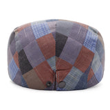 Women,Cotton,Plaid,Beret,Classic,Outdoor,Adjustable,Gatsby,Newsboy