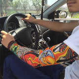 Tattoo,Cooling,Sleeves,Gloves,Summer,Sport,Cycling,Bicycle,Sunscreen,Driving,Glove