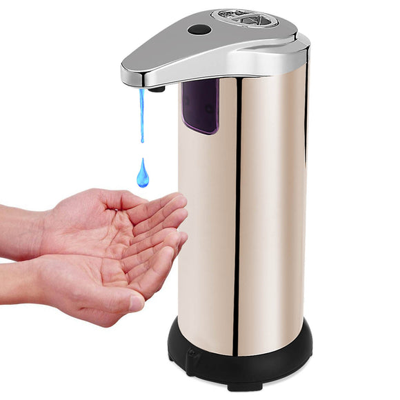 Stainless,Steel,Hands,Automatic,Sensor,Touchless,Liquid