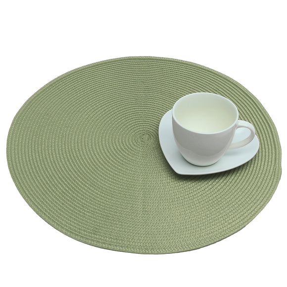 Round,Jacquard,Woven,Placemats,Kitchen,Dining,Table,Resistant,Colors