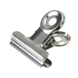 10Pcs,Stainless,Steel,Silver,Letter,Paper,Clamps