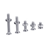 Suleve,M2.5SH2,250Pcs,Socket,Screw,Stainless,Steel,Allen,Assortment