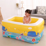 Inflatable,Swimming,Aerated,Square,Newborn,Water,Bathing