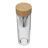 450ml,Double,Glass,Water,Bottle,Outdoor,Sports,Traveling,Camping,Water