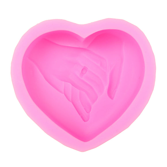 Heart,Wedding,Silicone,Candle,Craft,Plaster,Resin,Mould