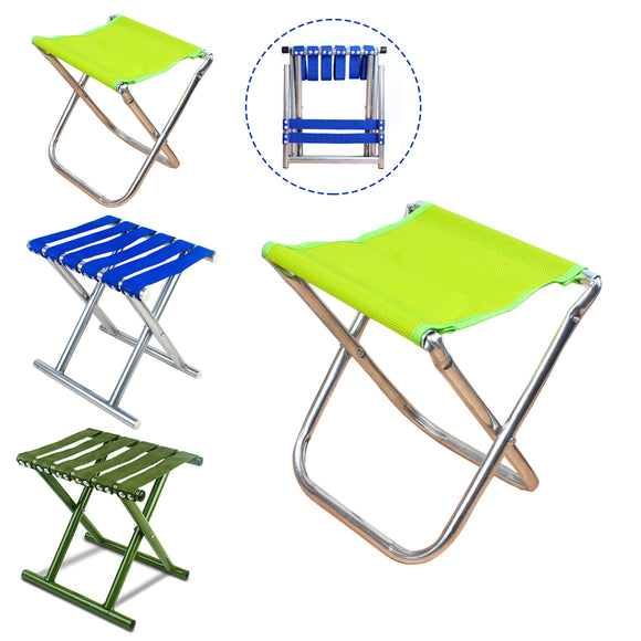 IPRee,Lightweight,Camping,Foldable,Stool,Aluminium,Cloth,Outdoor,Portable,Chair,Folding,Fishing,Picnic,Chair,Random,Color