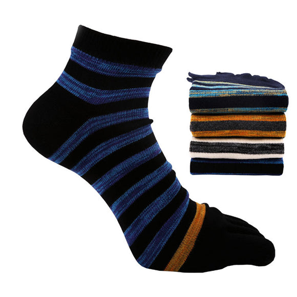 Striped,Cotton,Breathable,Socks,Casual,Ankle,Socks