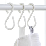 10Pcs,Shape,Double,Hooks,White,Clothes,Hanger,Bathroom,Kitchen,Bedroom,Xiaomi,Youpin