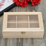Compartments,Wooden,Kitchen,Spice,Display,Storage,Chest,Essential,Container