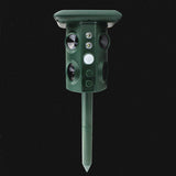 LyRay,Garden,Solar,Powered,Ultrasonic,Animal,Repeller,Strong,Flashing,Light,Mechanical
