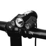 XANES,Rotation,Waterproof,Light,Modes,Lamps,Handfree,Aluminum,Alloy