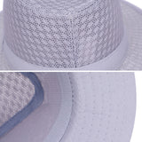 British,Fedora,Outdoor,Visor,Breathable,Visor,Foldable,Bowler