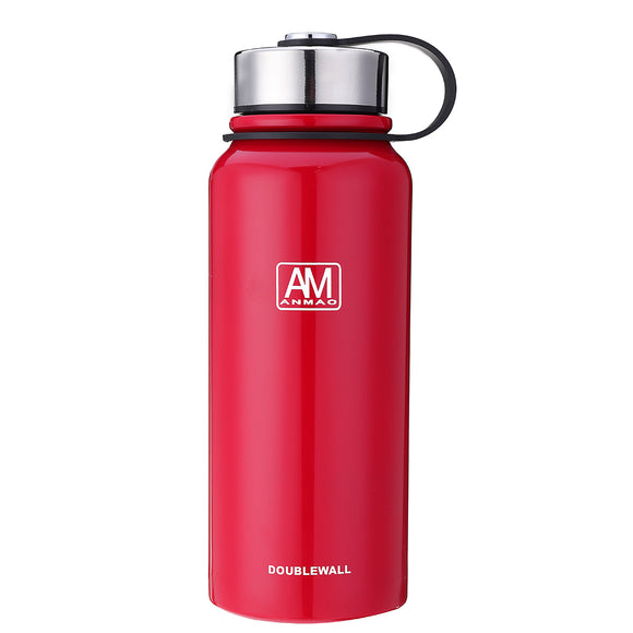 800ML,Double,Walled,Water,Bottle,Vacuum,Flasks,Insulated,Stainless,Steel,Drinks,Bottle