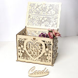 Wedding,Wooden,Money,Beautiful,Decor,Supplies,Birthday,Party