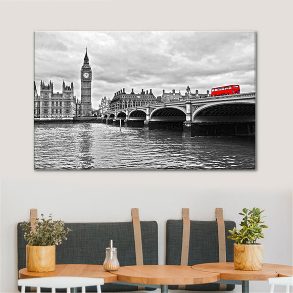 Modern,Canvas,London,Scenery,Print,Paintings,Picture,Decor,Unframed