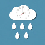 Cloud,Clock,Cartoon,Living,Creative,Clock