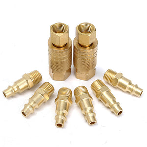 10Pcs,Brass,Coupler,Adapter,Quick,Disconnect,Fittings