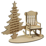 Christmas,Heaven,Wooden,Remembrance,Loved,Decorations,Craft