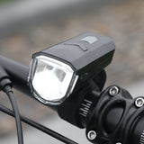 XANES,550LM,Waterproof,Rechargeable,Bicycle,Front,Light,Reflectors,Safety,Warning,Light