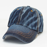 Women,Vintage,Denim,Baseball,Casual,Outdoor,Visor,Snapback