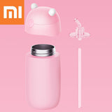 Xiaomi,435ml,Children,Vacuum,Stainless,Steel,Insulation,Thermos,Water,Bottle,Oxford,Cover