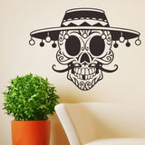 Miico,FX3038,Halloween,Sticker,Cartoon,Stciker,Skull,Pattern,Removable,Stciker,Decoration