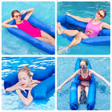 2x0.7M,Inflatable,Water,Hammock,Floating,Mattresses,Needed,Portable,Floats,Lounger,Chair,Summer,Swimming,Beach,Travel