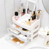 Layers,Clear,Drawers,Makeup,Cosmetic,Organizer,Storage,Jewelry,Holder
