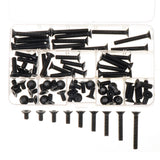 Suleve,M6CH1,80Pcs,Carbon,Steel,Screw,Socket,Grade,Assortment