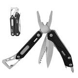 VOLKEN,VK2110A,Multifunctional,Stainless,Steel,Tools,Plier,Cable,Cutter,Folding,Knife,Pliers,Portable,Carabiner,Outdoor,Camping,Hunting